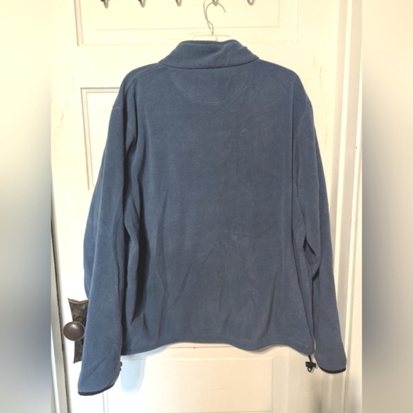 Consensus Sportswear XL zippered fleece men's dusty blue - Picture 5 of 5